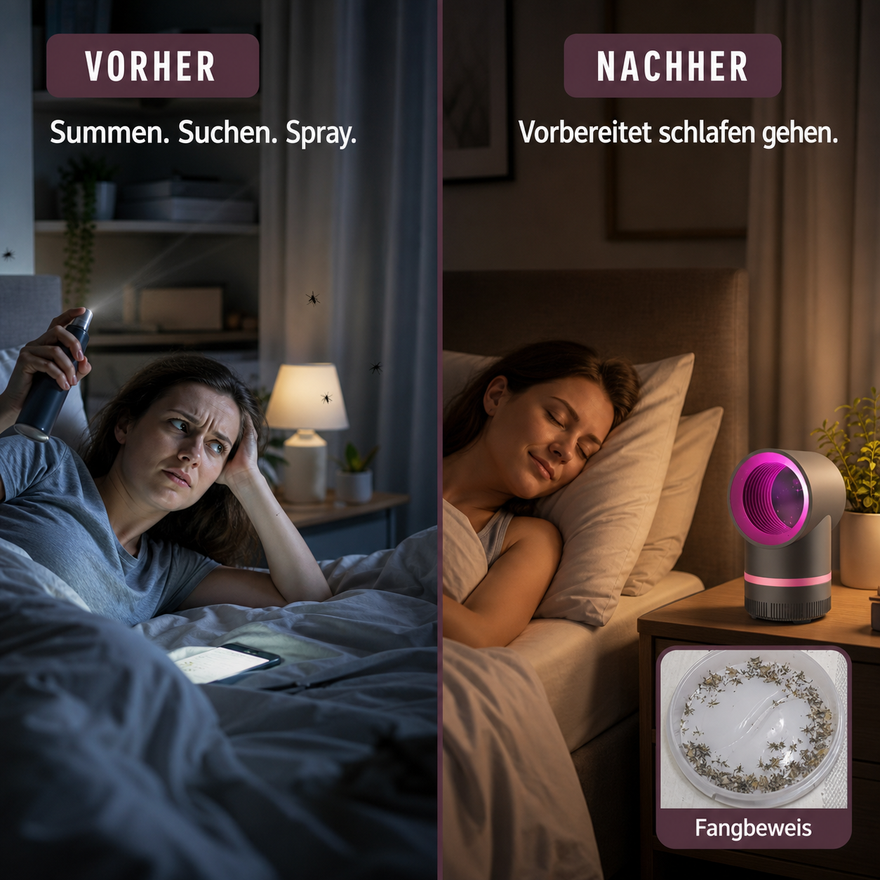 Noctra - Ruhigere Nächte ohne Spray